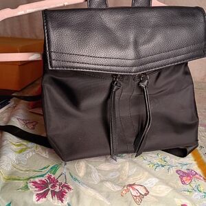 Light Weight Botkier Black Nylon Backpack